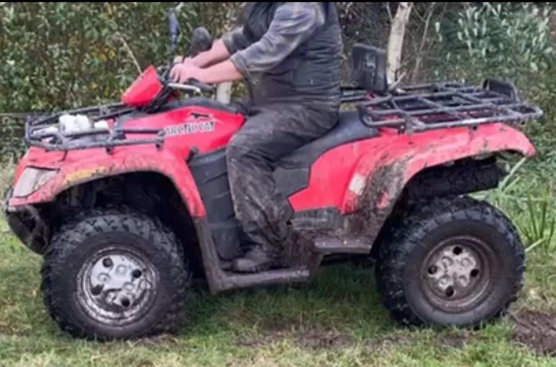 €2,000 reward offered for information on stolen quad and tools