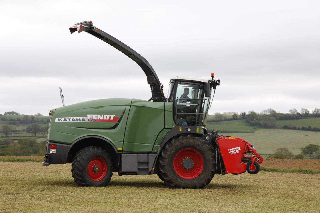 Katana 65 for forage harvesting