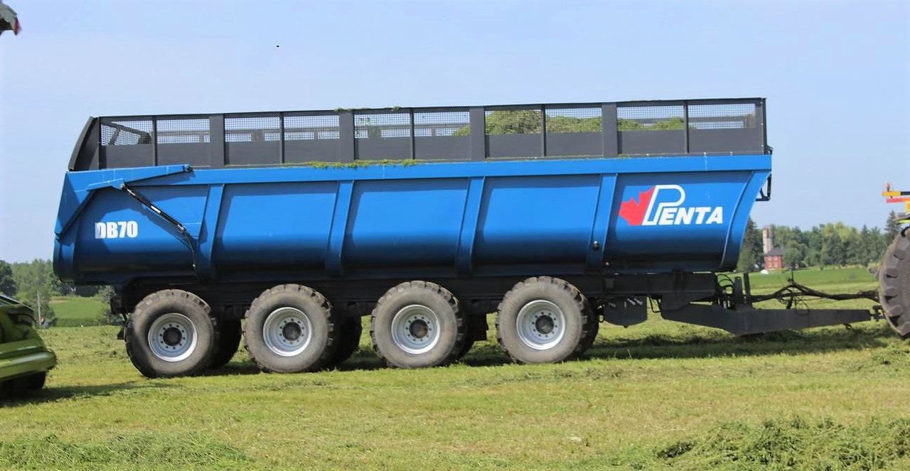 Fancy a 4-axle, all-purpose (dump/silage) trailer?