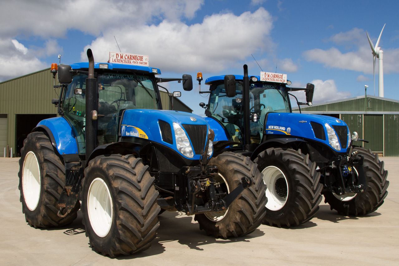 Eight-year-old tractor for sale with 20% tread left in original Michelin tyres
