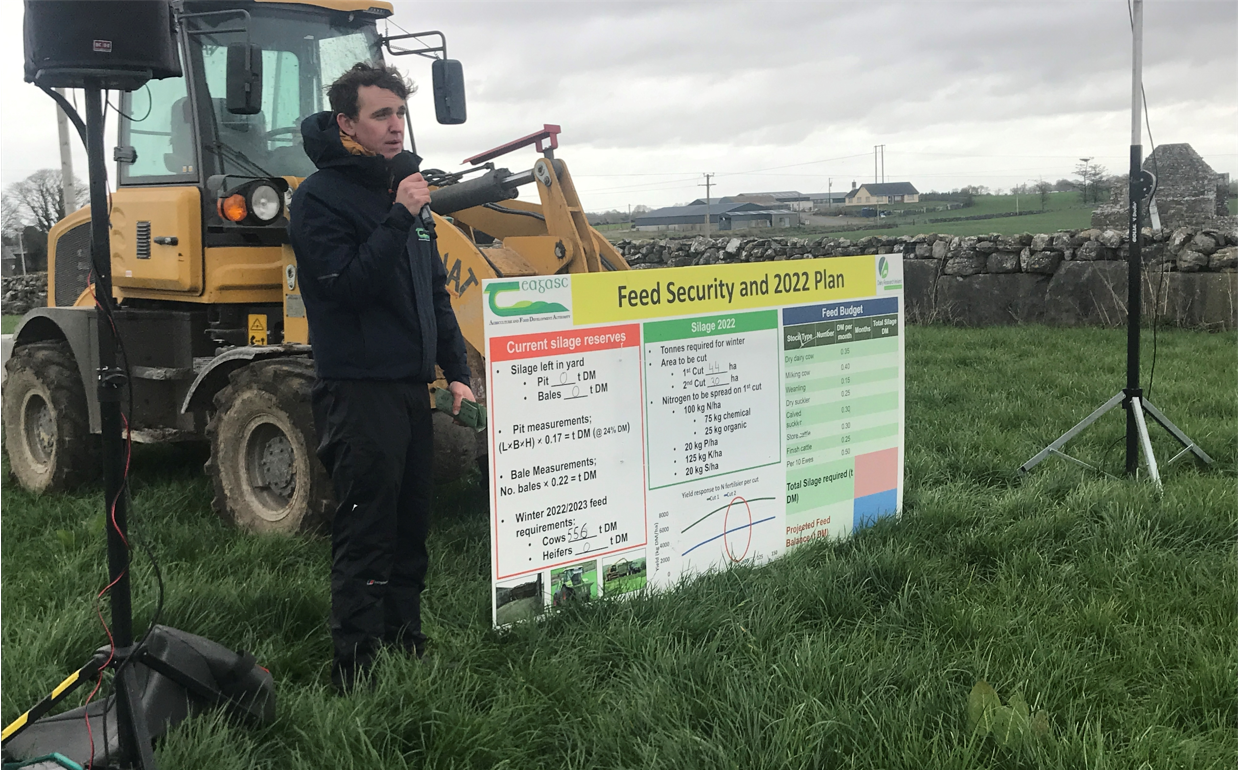 Clover walks: 'We still need to feed our stock next winter'