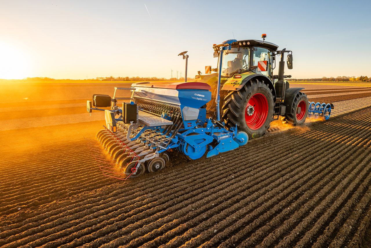 Lemken is releasing its latest seed drill, to follow on from the Lemken Saphir 10 Source: Lemken