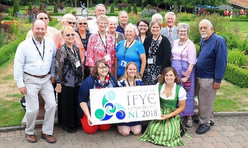 International Farm Youth Exchange delegates' diamond gathering at Greenmount