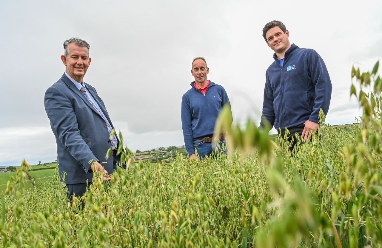 Minister opens fifth EFS round during Co. Down farm visit