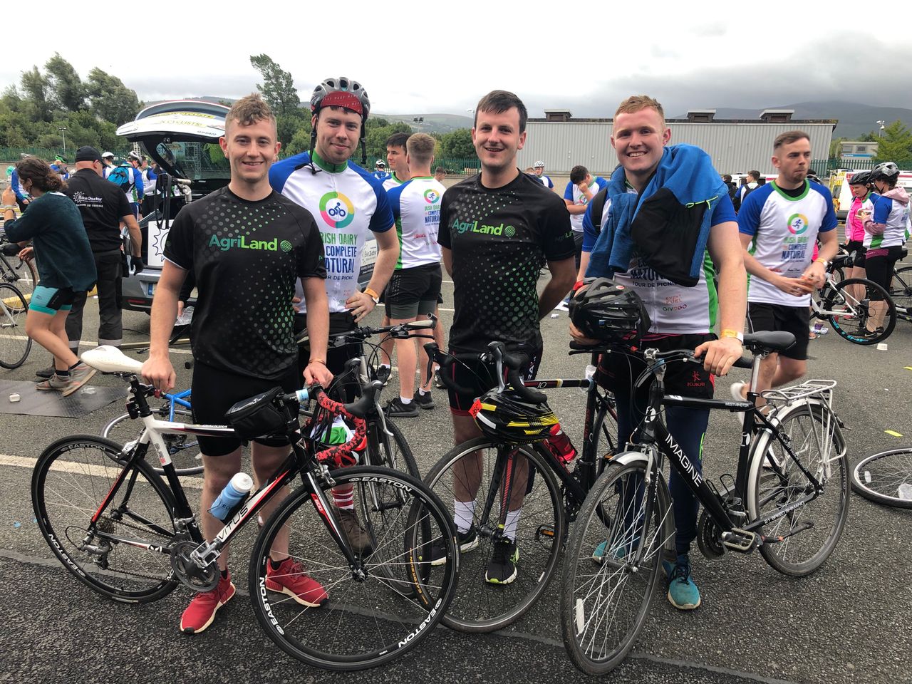 4 farmers embark on 80km cycle to Electric Picnic