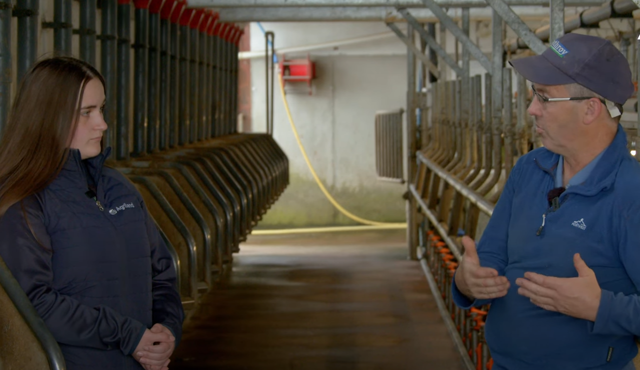 Watch: Farmer highlights financial and mental impacts of low milk yields