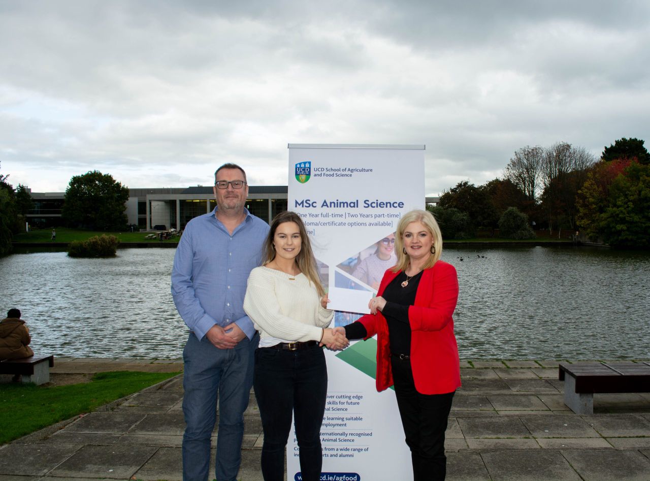 UCD animal science student wins award for 'Sustainabull' idea