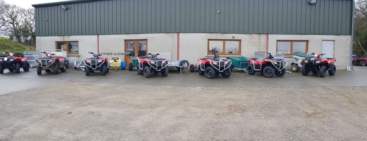 Quads, trailers and tools stolen from Louth dealership