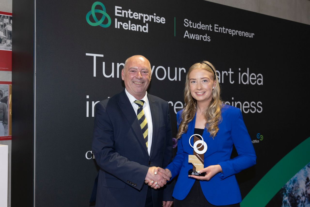 SETU ag science student wins Student Entrepreneur Award
