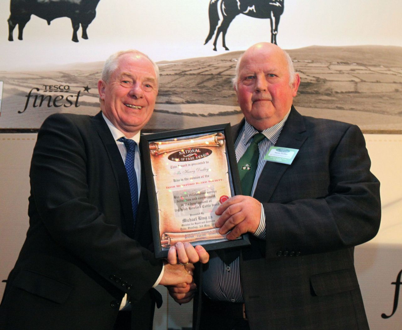 New president takes office at the Irish Hereford Breed Society