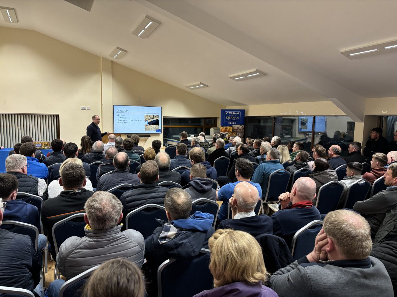 Calf rearing tips and advice at farmer info event in Co. Longford