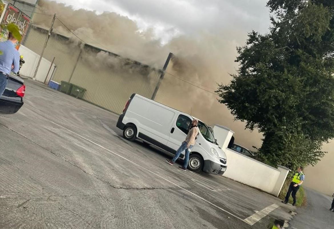 Emergency services respond to 'serious' fire at Glenisk plant