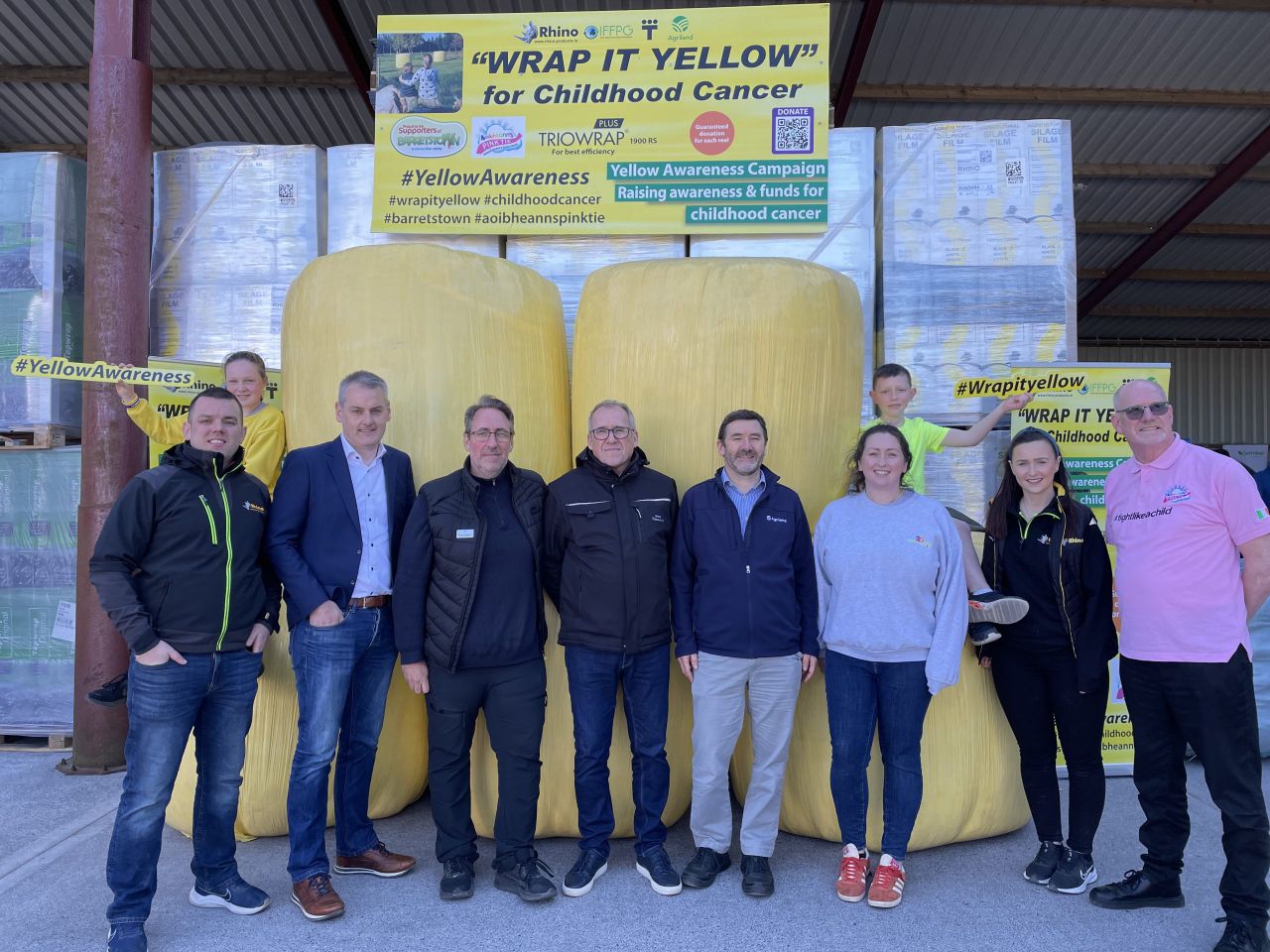 ‘Wrap It Yellow’ campaign launched to raise funds for childhood cancer