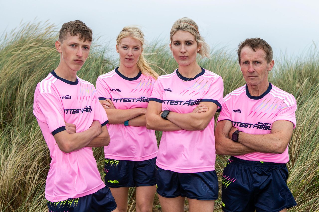 Farm work was good training for fittest family