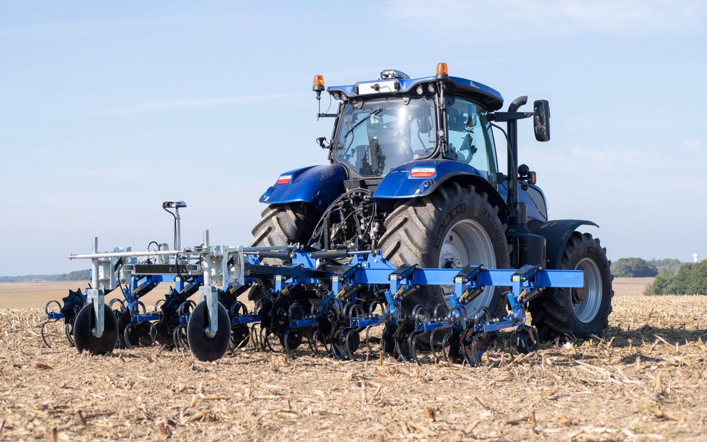 A selection of field operations may now be performed without a driver according to New Holland