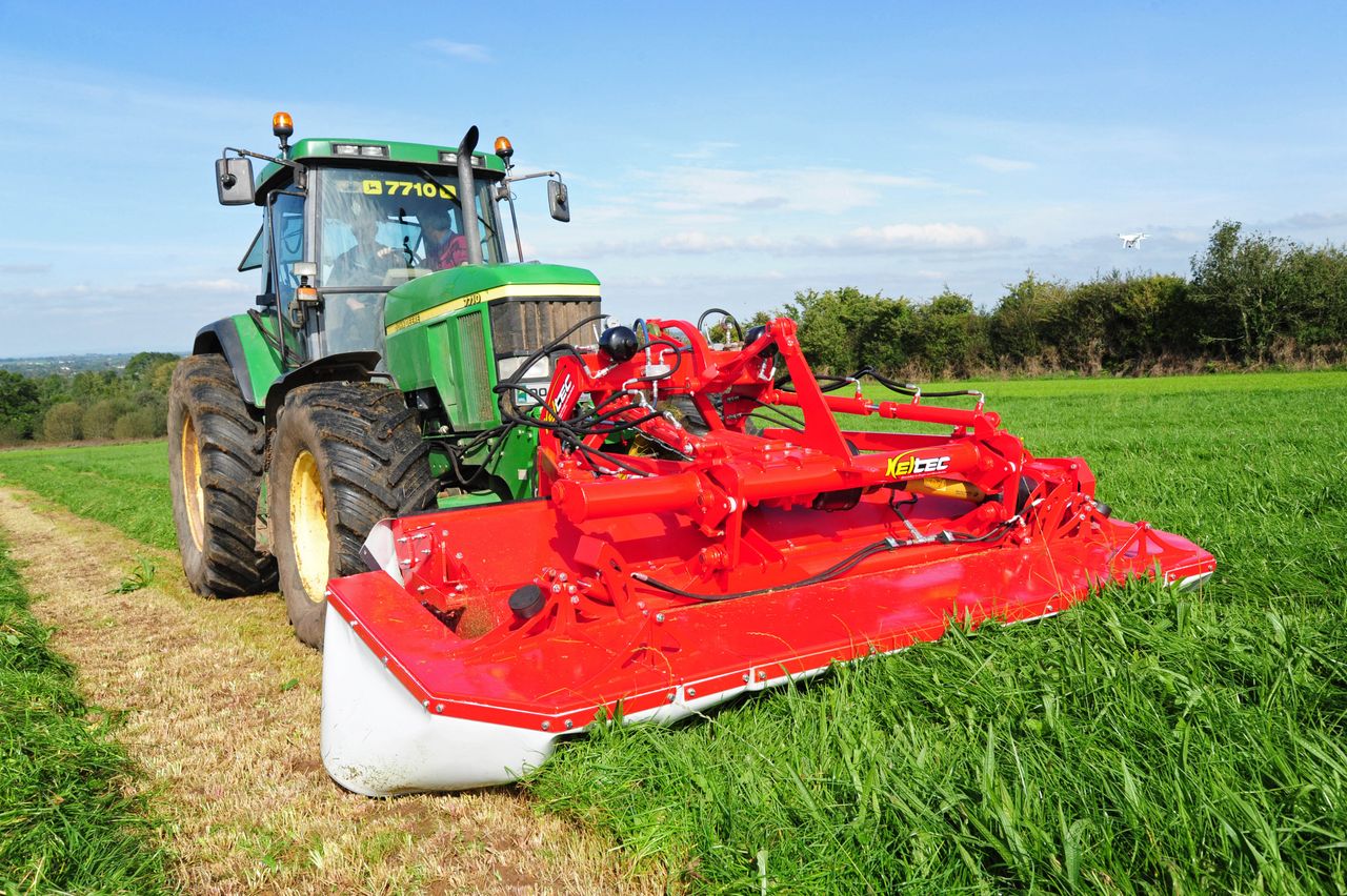 Irish innovation: Keltec unveils steerable front mower