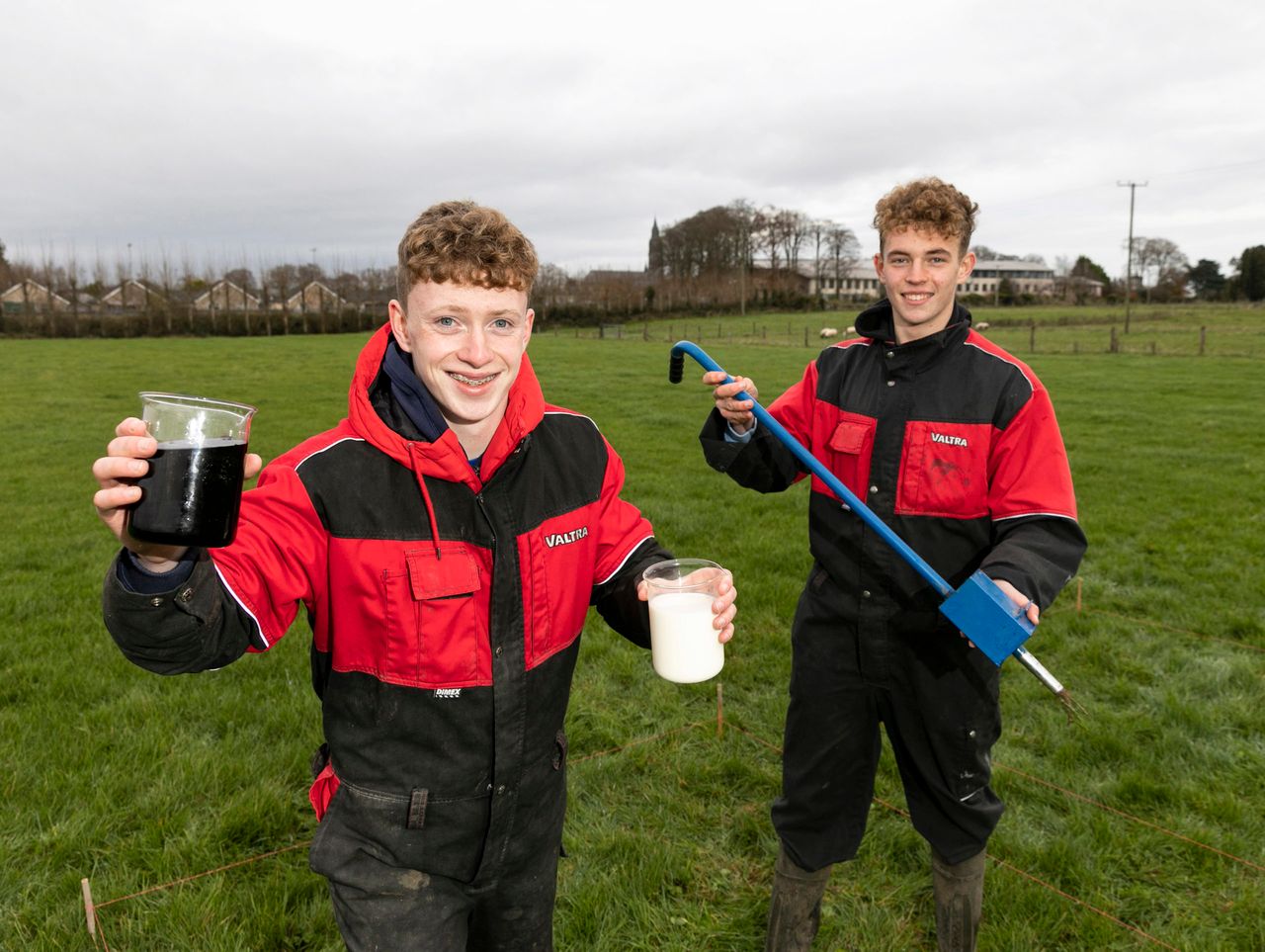 Students trial waste milk and anaerobic digestate fertiliser
