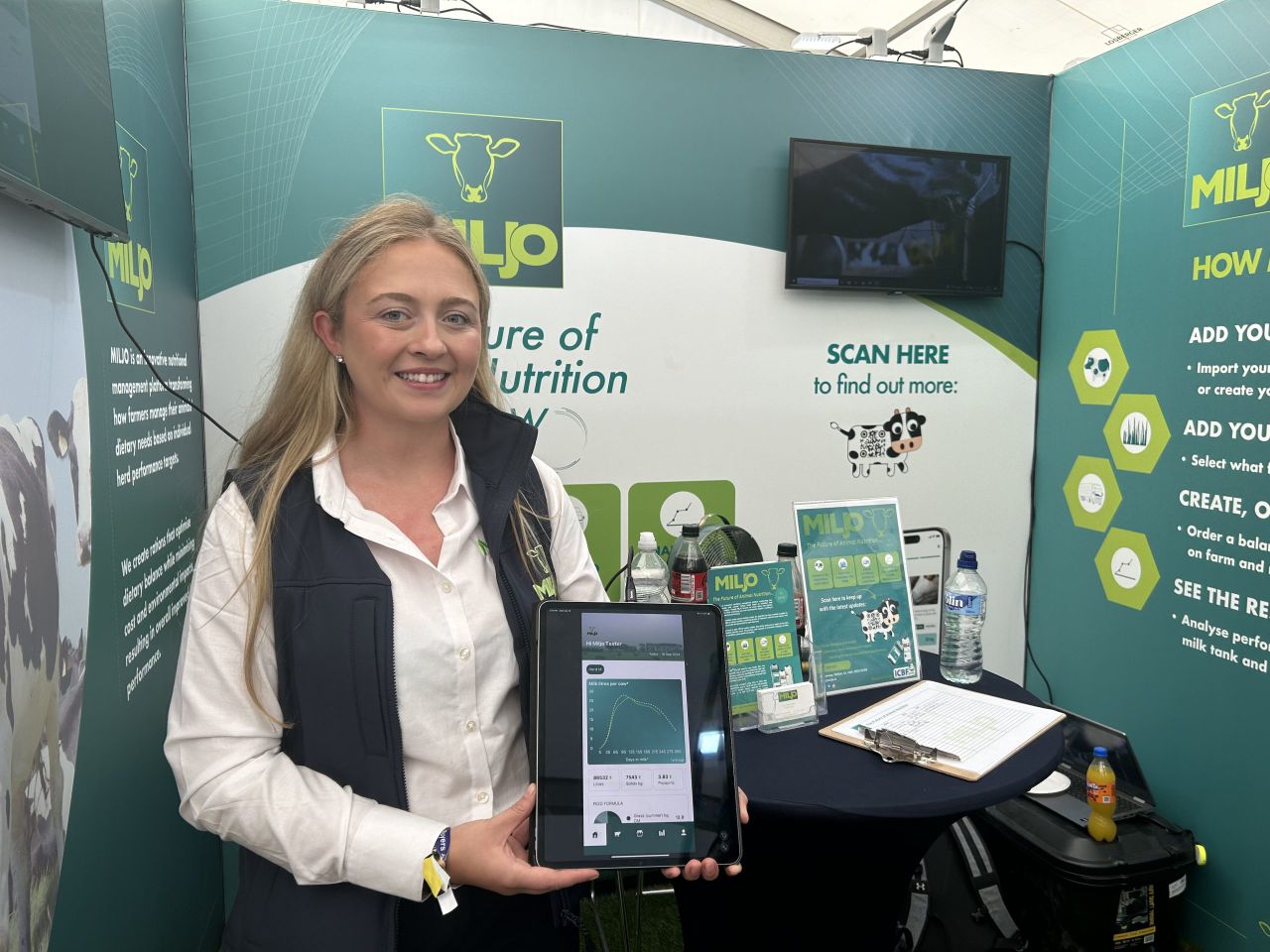 App created to manage cows' dietary needs showcased at NPC