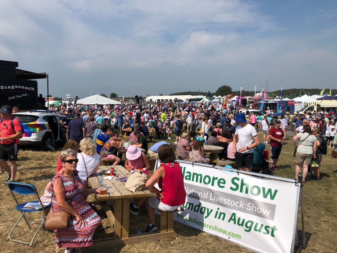 Dairy showing results from Tullamore show