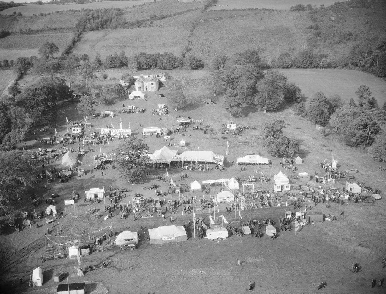 Historic World Ploughing Contest image in national exhibition