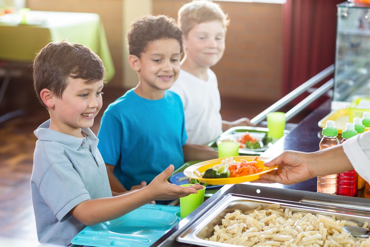 Are rural and small schools benefitting from hot meals scheme?