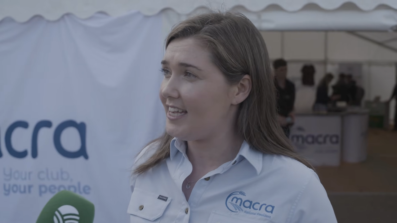 Macra President on Young Farmer Support at Ploughing 2026