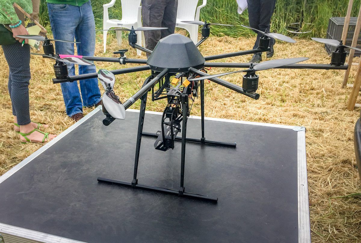 Focus turns to the sky to identify crops' nitrogen requirements