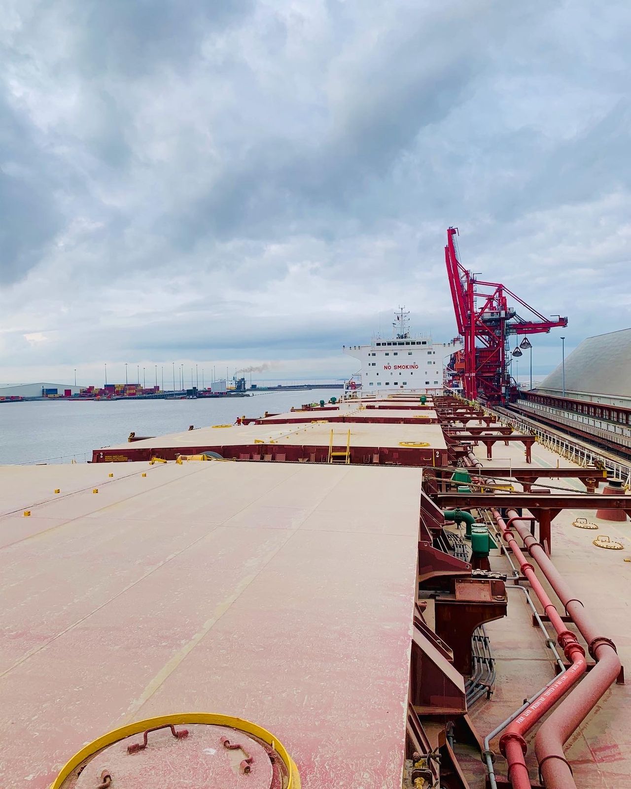 Grain imports so far are down from last year