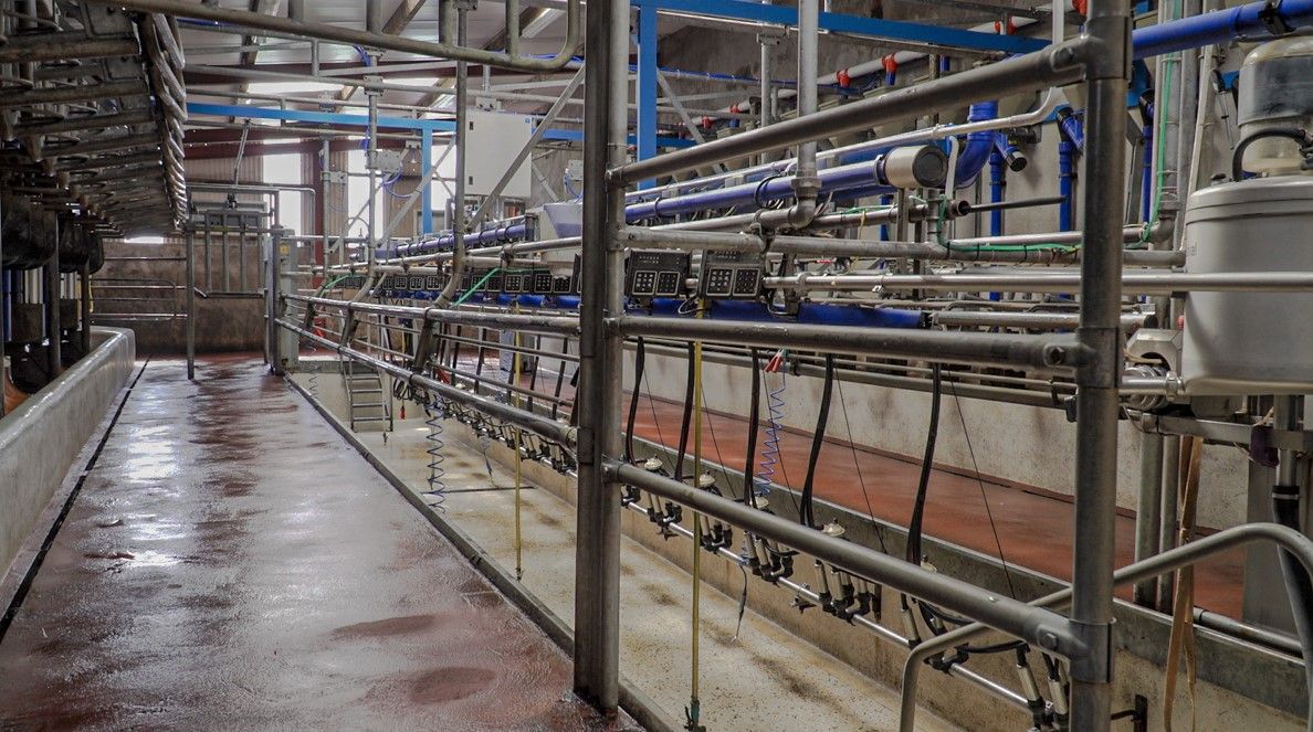 It could be about time to change those milk liners...