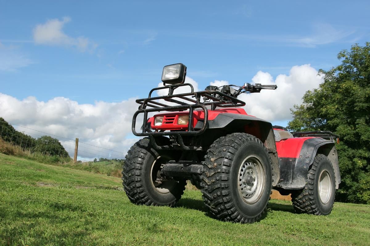 Are you breaking the law when you drive your quad on the road?