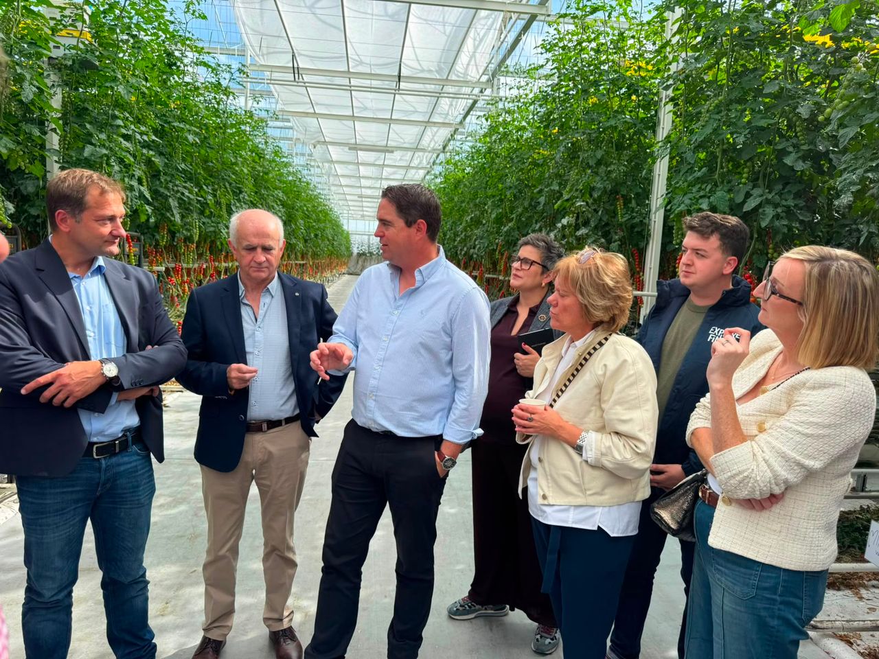 CAP future discussed with EU Commissioner at Dublin farm