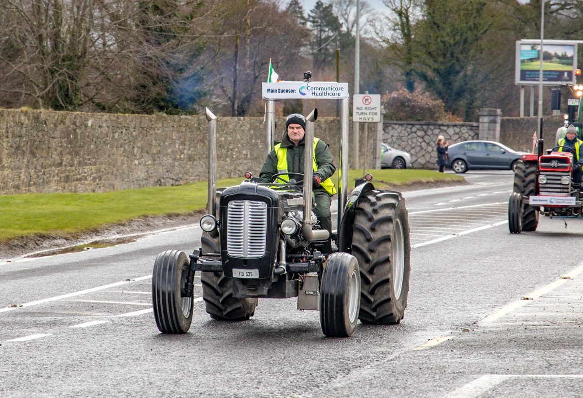 Pics: Dublin2Mayo tractor run tracking across the country