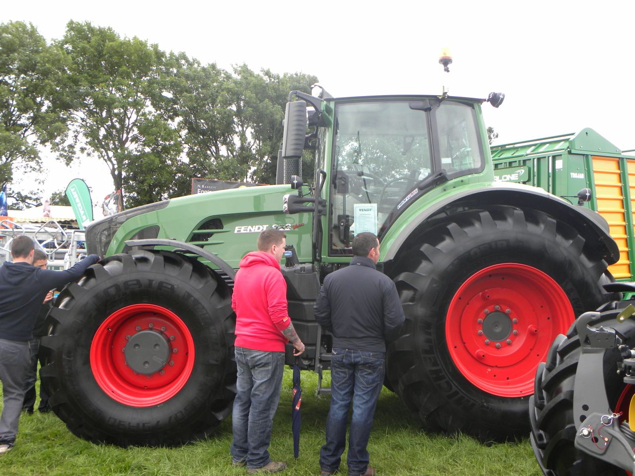 Machinery at Tullamore Show