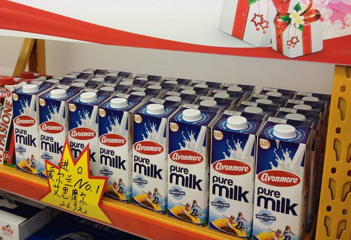 Chinese imports of UHT milk continue to grow