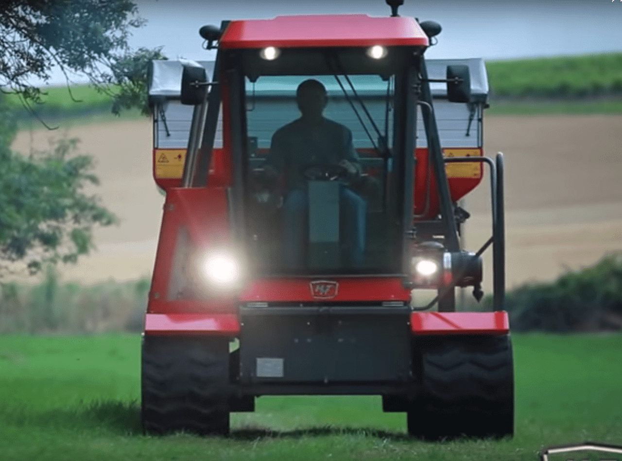 Video: Is this the ultimate 'alternative tractor' for wet ground?
