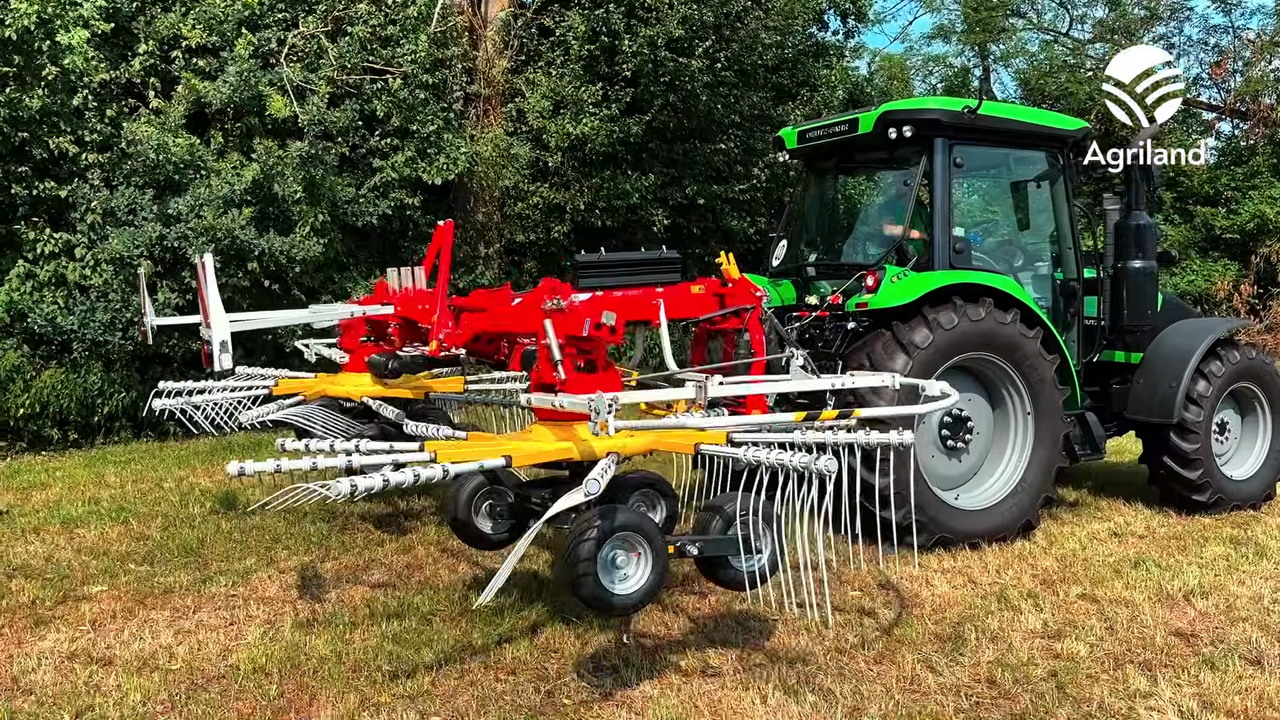 Pottinger unveils new nimble twin-rotor rake