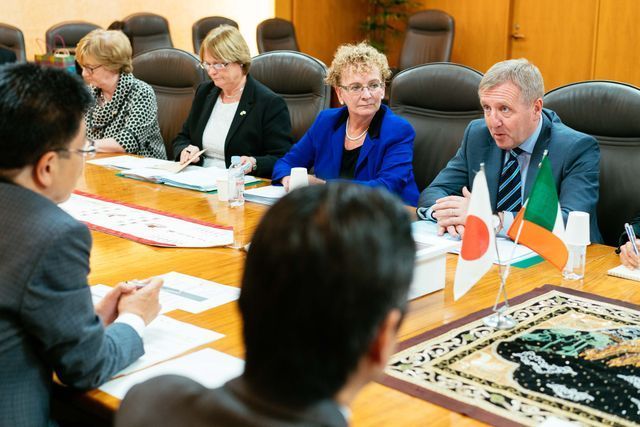 Pics: Creed holds 'high-level' talks in Japan, as aim 'to crack' south-east Asia gets underway