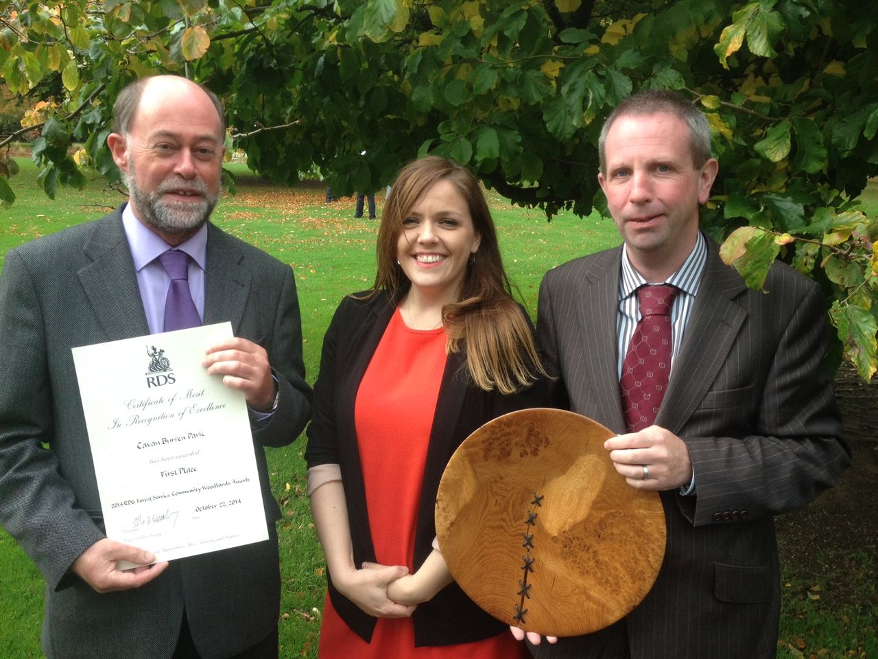 Cavan Burren Park wins RDS woodlands award