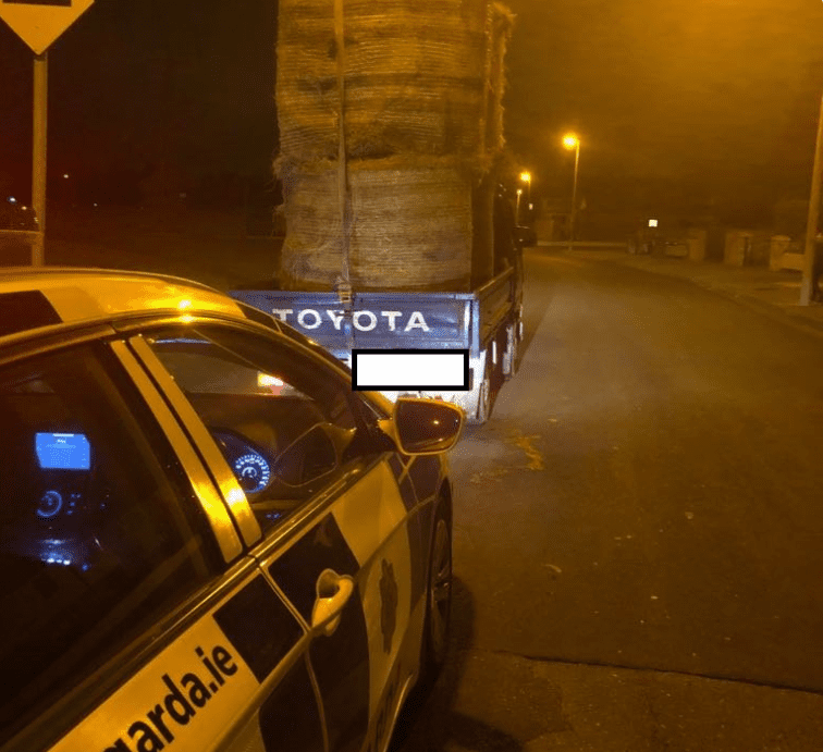 Unsecured bales spell trouble for disqualified driver