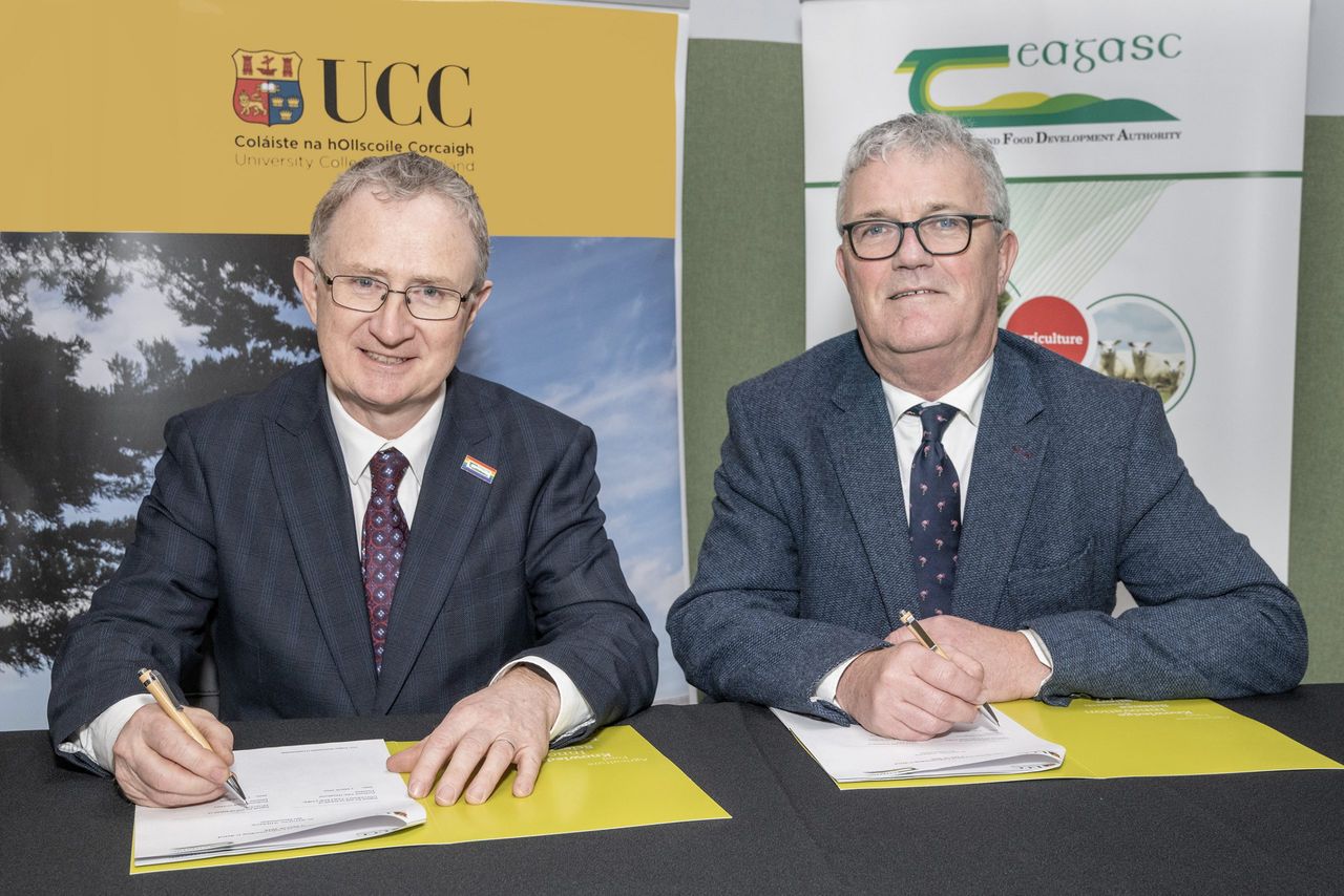 Teagasc and UCC sign updated Memorandum of Understanding