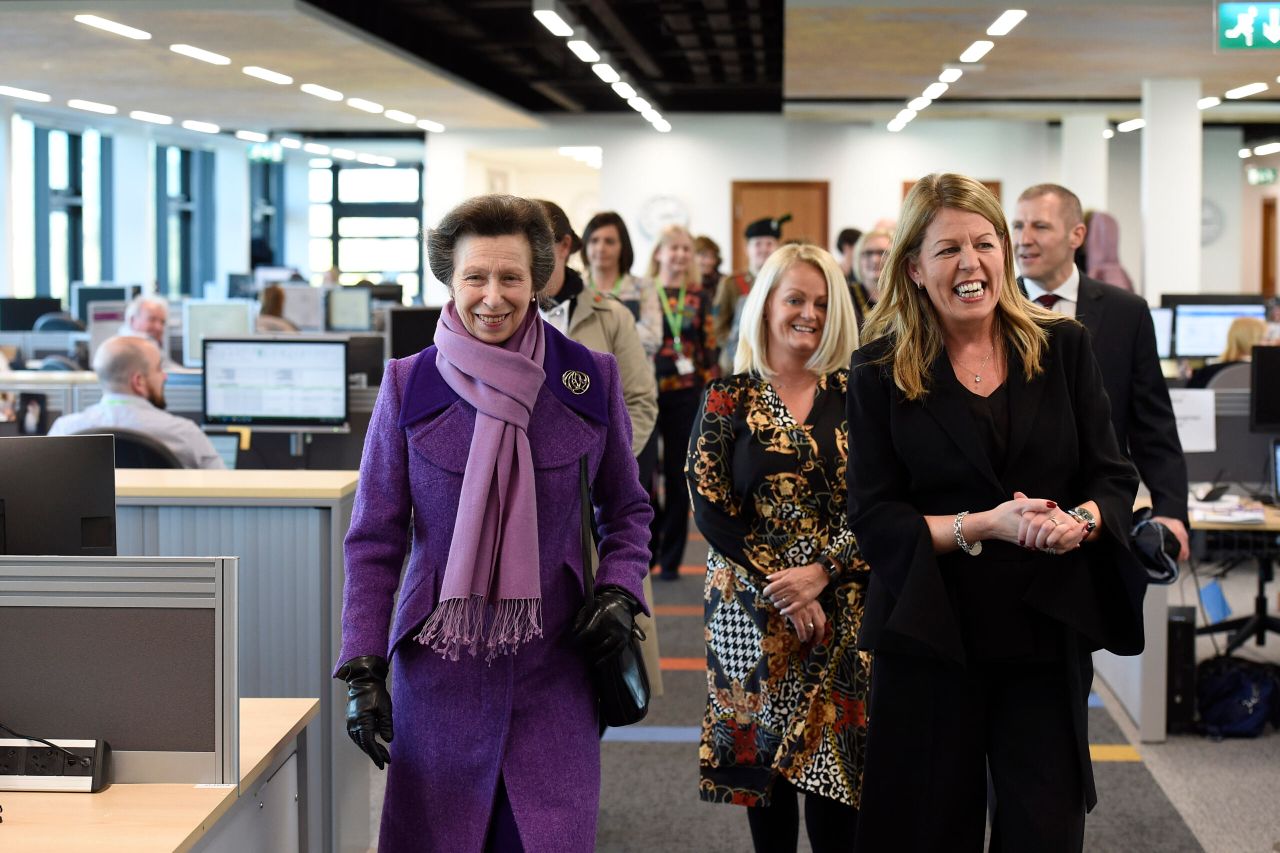 HRH The Princess Royal visits Ballykelly House