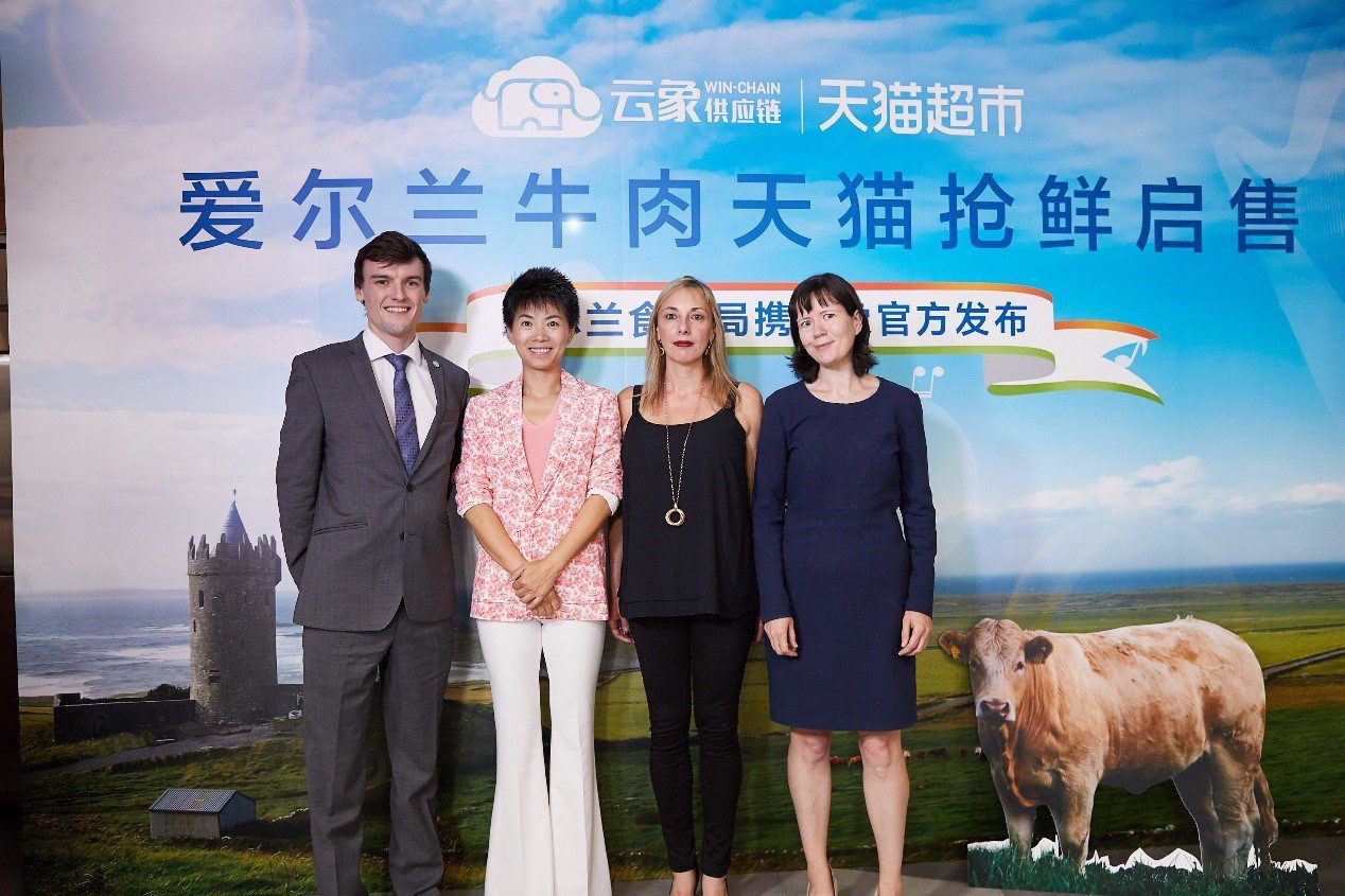 Irish beef for sale on China’s largest online supermarkets