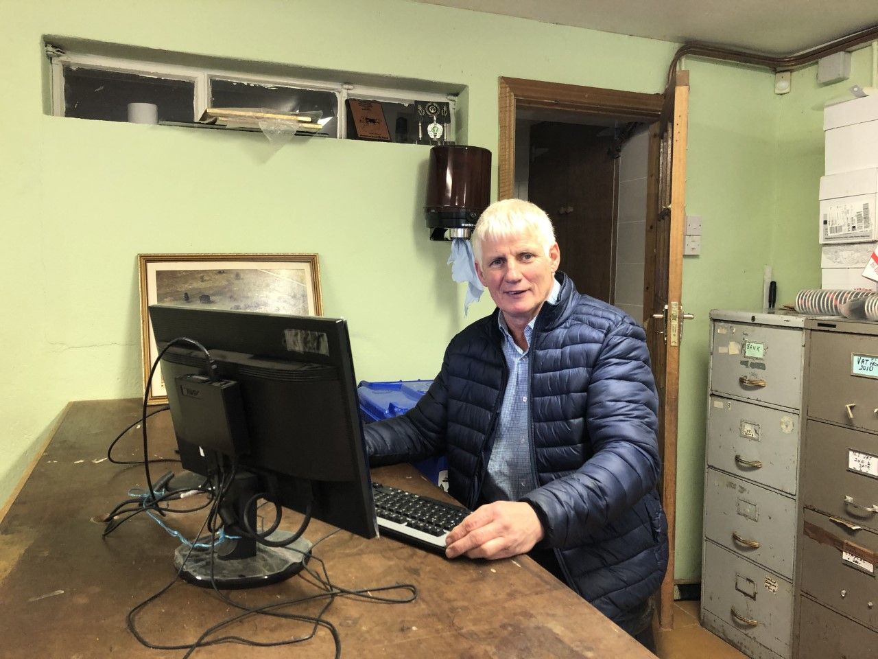 Calling it a day after 26 years in charge of Elphin Mart