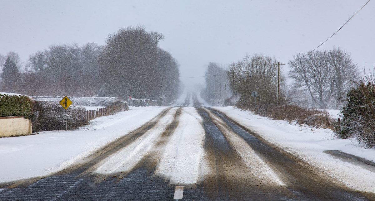 Status Yellow ice warning extended for whole country