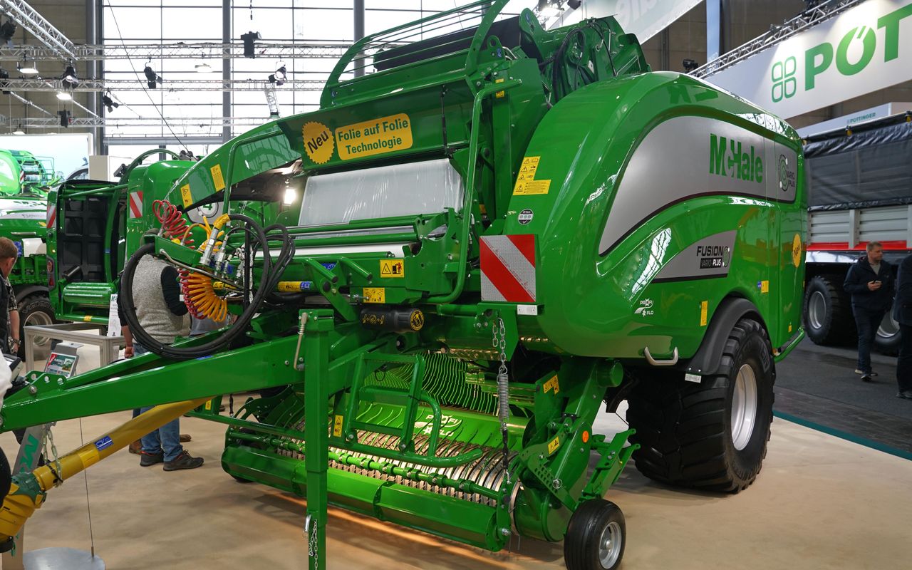 Round balers ease forward at Agritechnica 2023