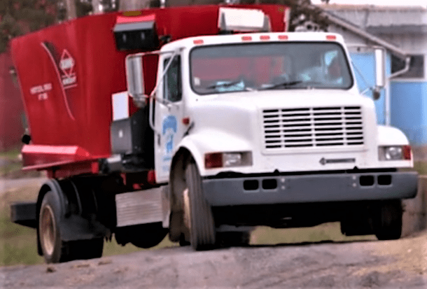 Video: Watch this manure-powered feed lorry in action