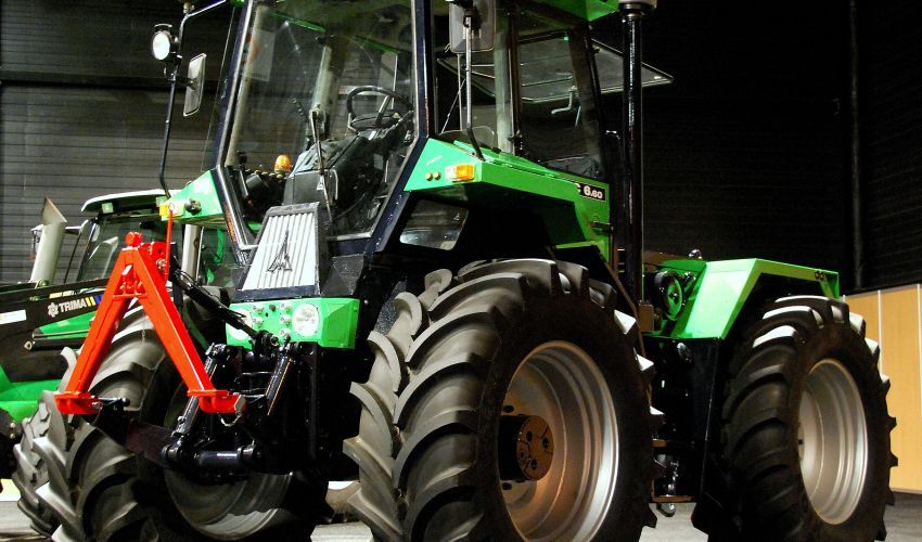 New and old on show at Deutz-Fahr's ultra-modern factory