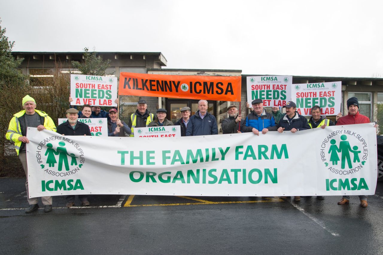Farm organisations to join forces at Regional Veterinary Lab protest today