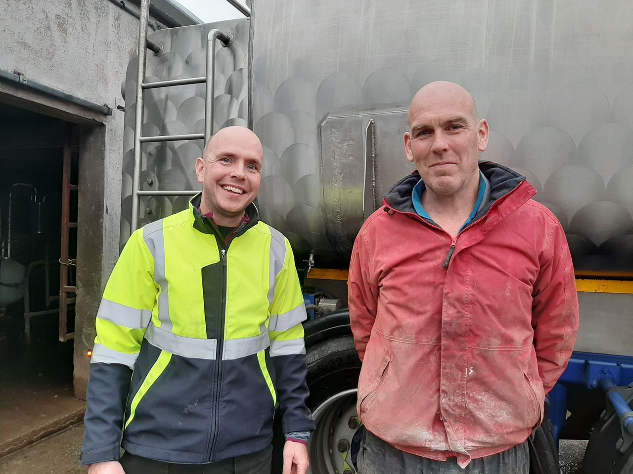 Meet the milkman collecting milk this Christmas
