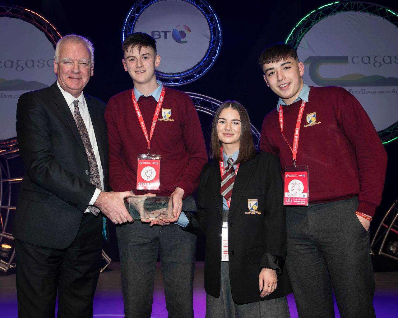 Herbal ley project wins Teagasc award at BT Young Scientist